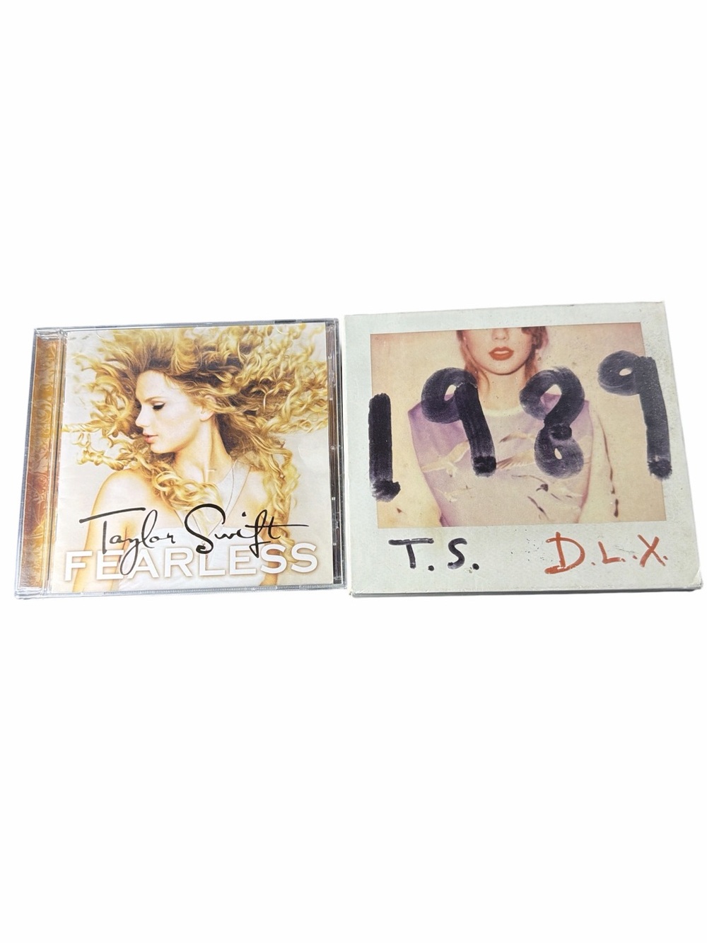 Taylor Swift 1989 Album CD & fearless cd lot of 2